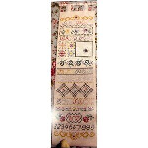 Victorian Good Luck Sampler Cross-Stitch Pattern Designed By Karen Kluba